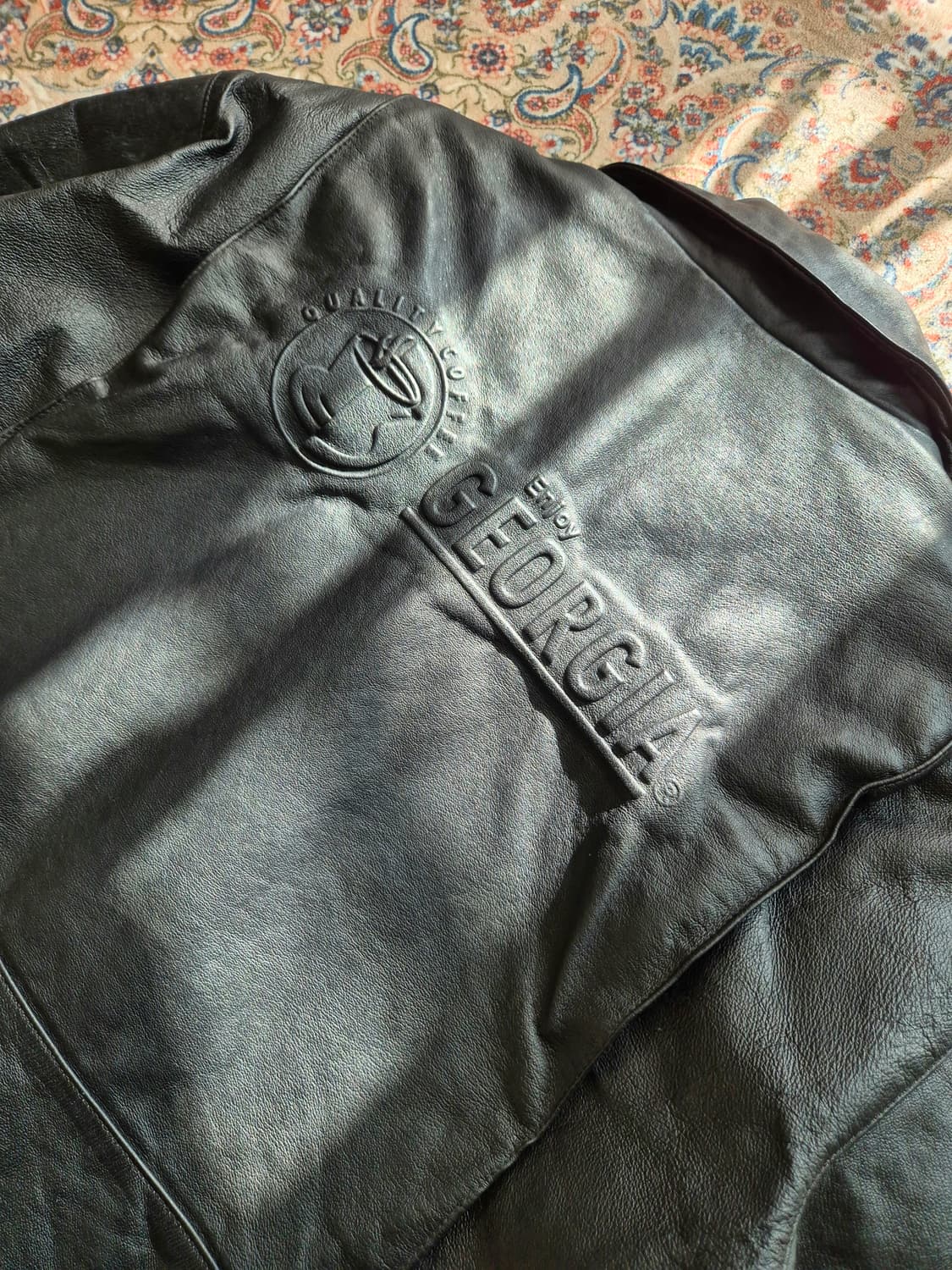 돈피 조지아 커피 라이더 재킷 상품이미지4