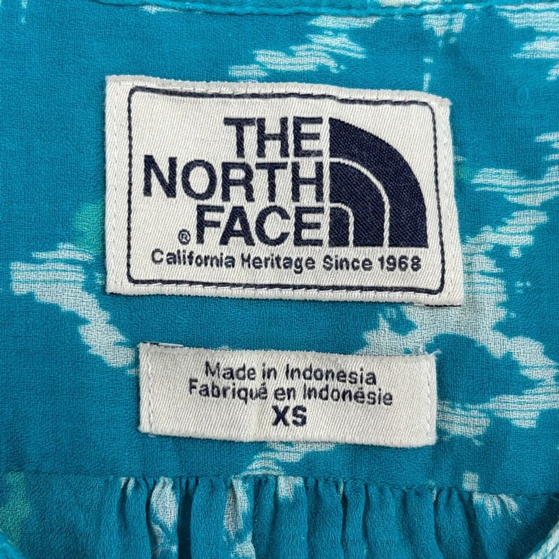 노스페이스 패턴 민소매 블라우스 v3052 상품이미지6