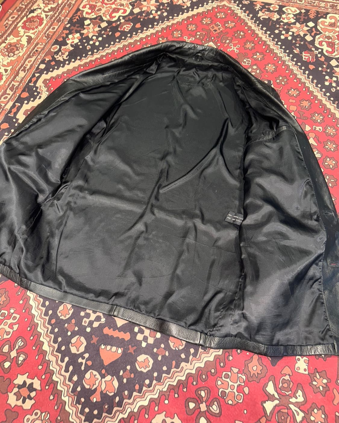 (L-XL ) 가죽마이 블레이져 가죽코트 가죽카코트 레더자켓 아메카지 상품이미지3