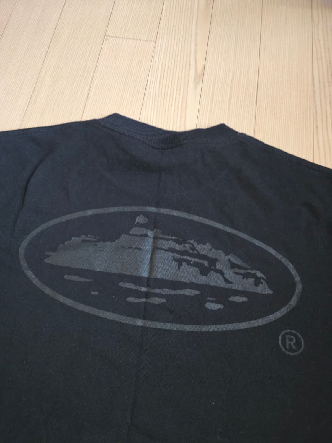 코르테이즈 알카트라즈 로고 반팔티 트리플블랙 S 상품이미지4