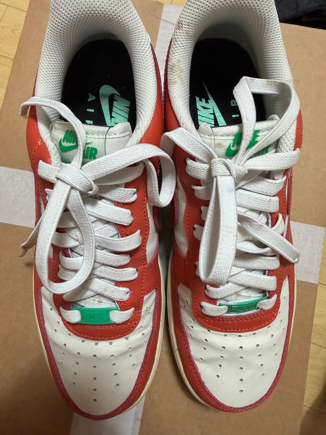 나이키 에어포스 포장마차 팝니다. 상품이미지2