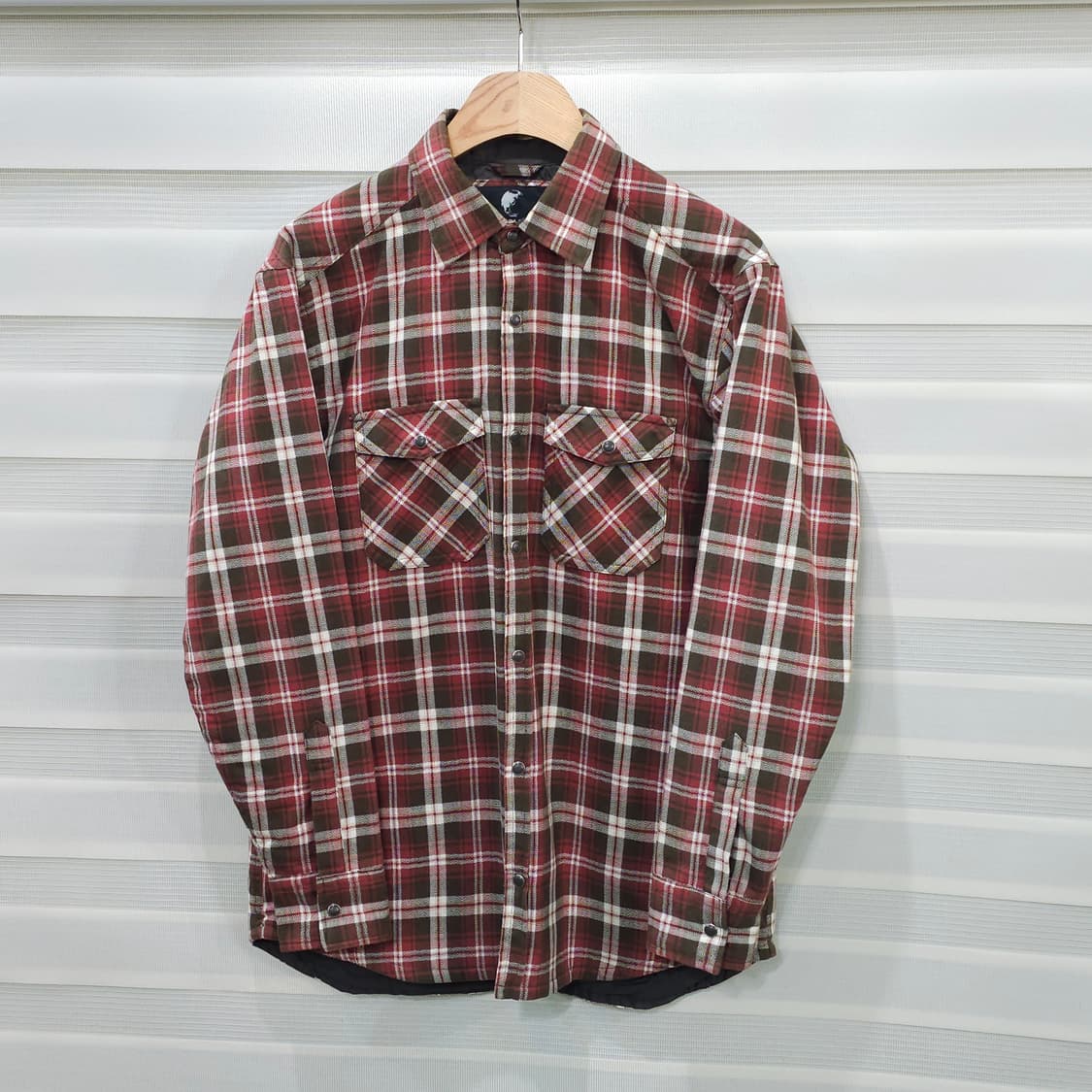 일본 AQUA PLANET 웨스턴 체크셔츠- M 상품이미지1