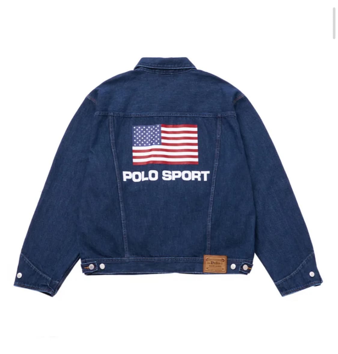 폴로스포츠 성조기 플래그 데님자켓 상품이미지2