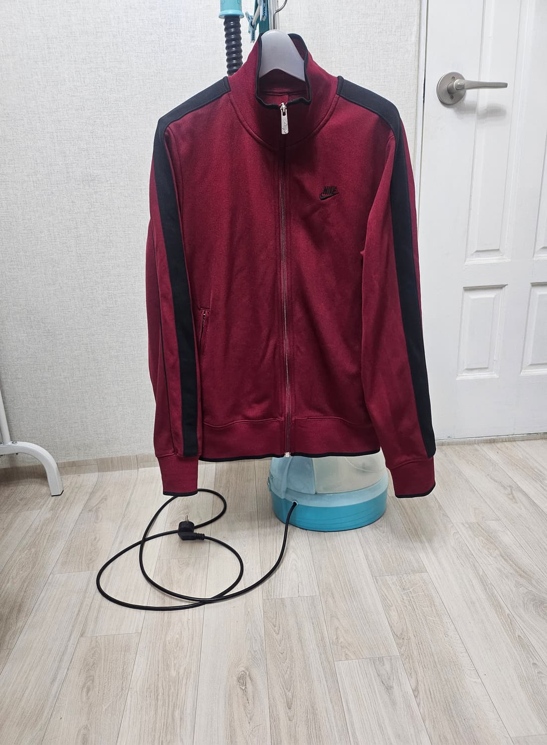 (95~100)M ☆초대장급☆ 나이키 N98 [버건디검정] 트랙탑져지 상품이미지1