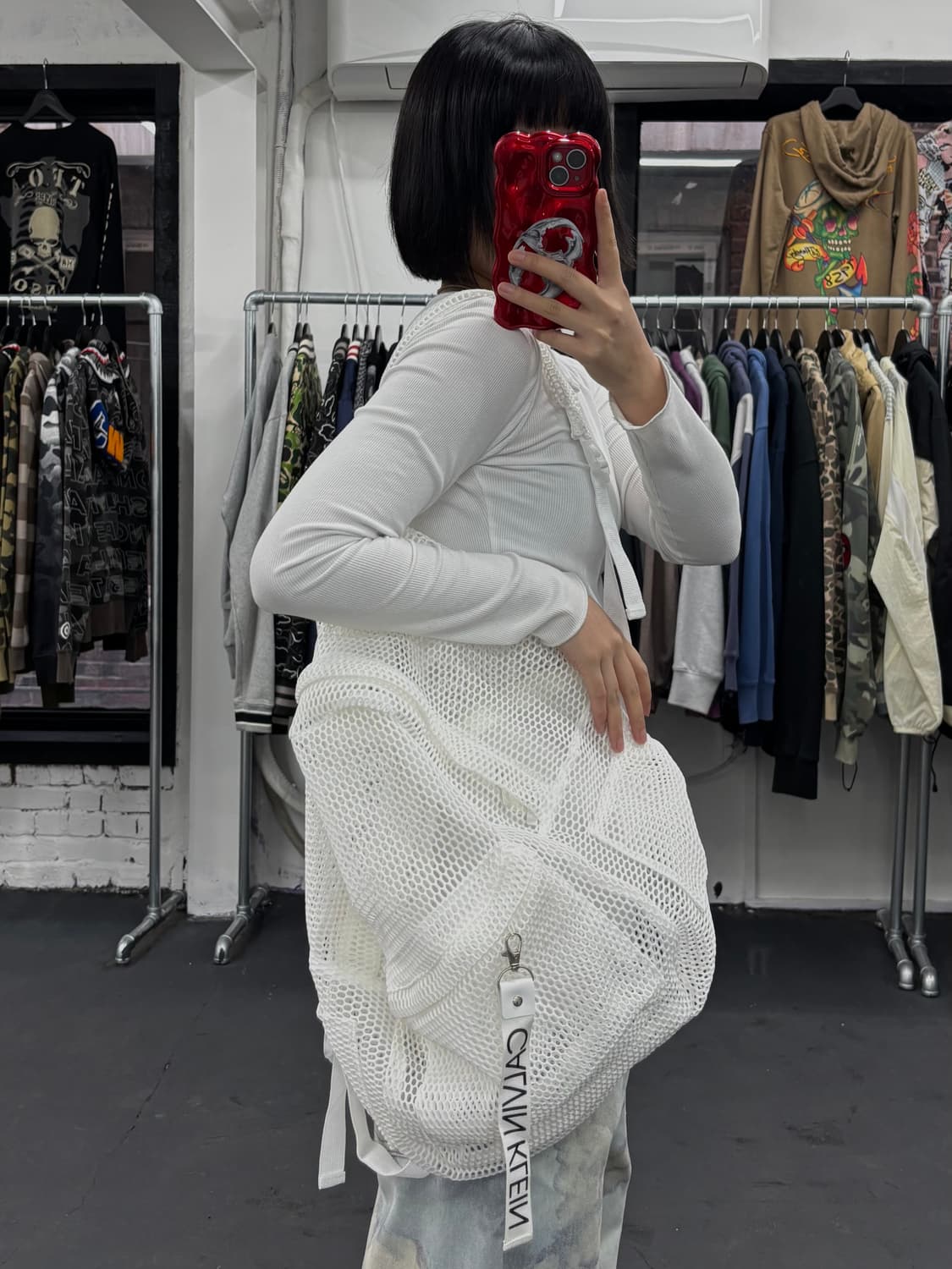 캘빈클라인 네트 백팩 상품이미지1