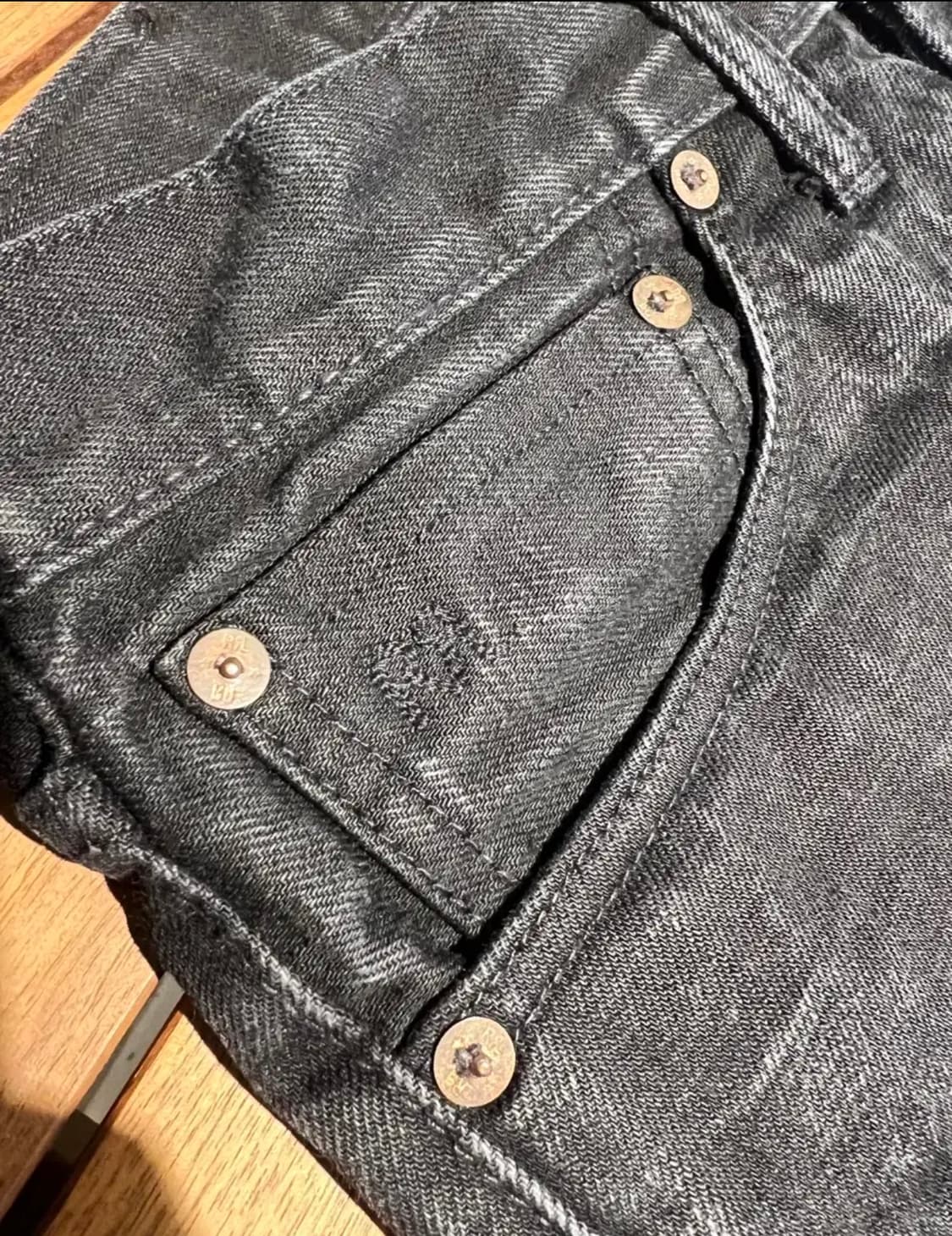 RRL 더블알엘 블랙 셀비지 슬림핏 32/32 상품이미지2