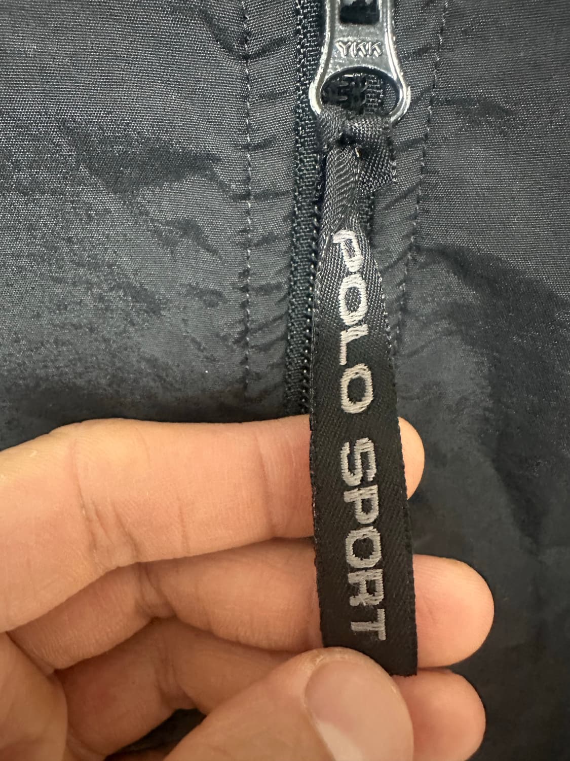 no.179 폴로 스포츠 나일론 블랙 바람막이xxl 상품이미지3