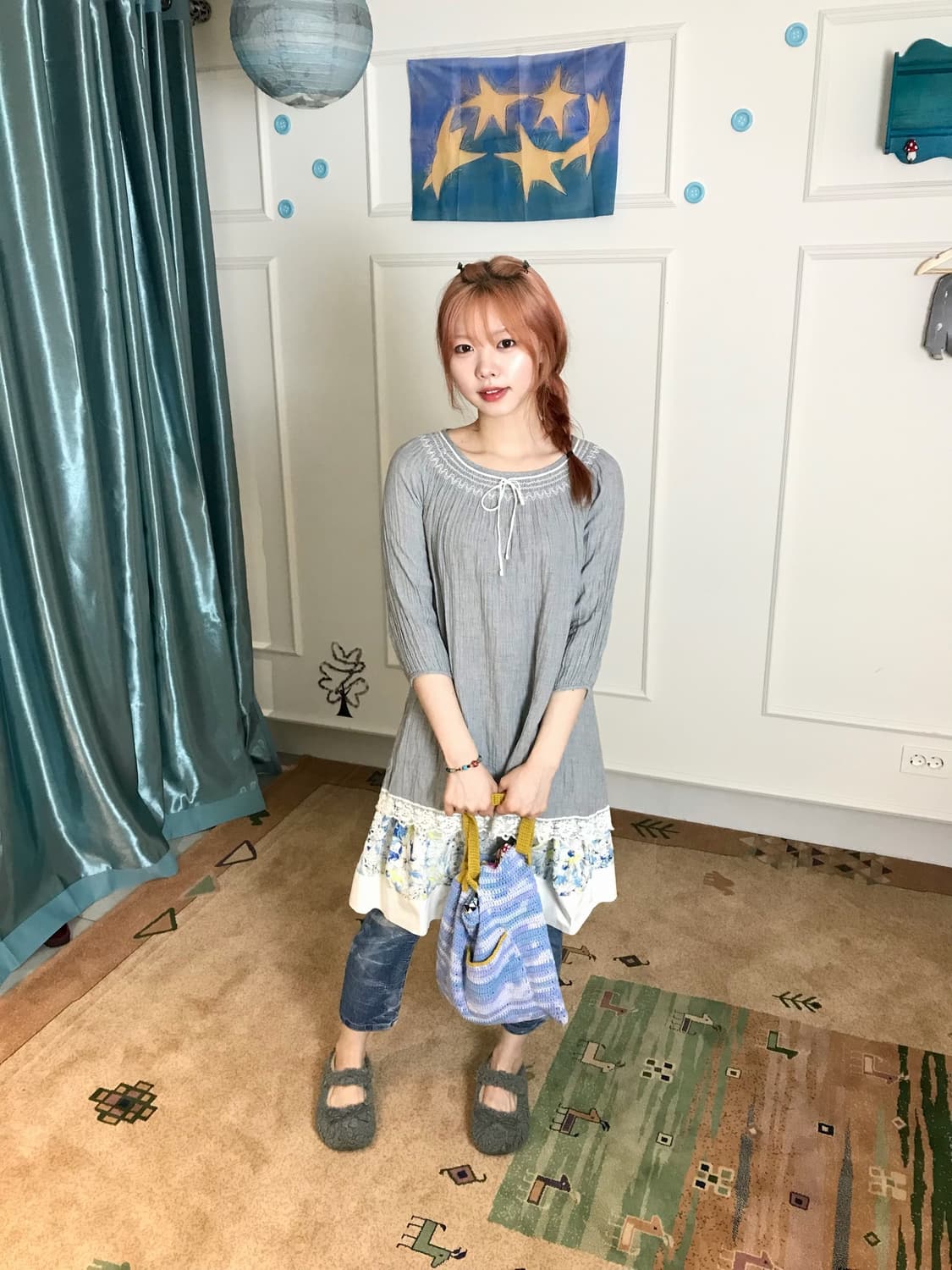 편안하면서도  러블리한 모리걸 무드••🍃🩶 상품이미지1