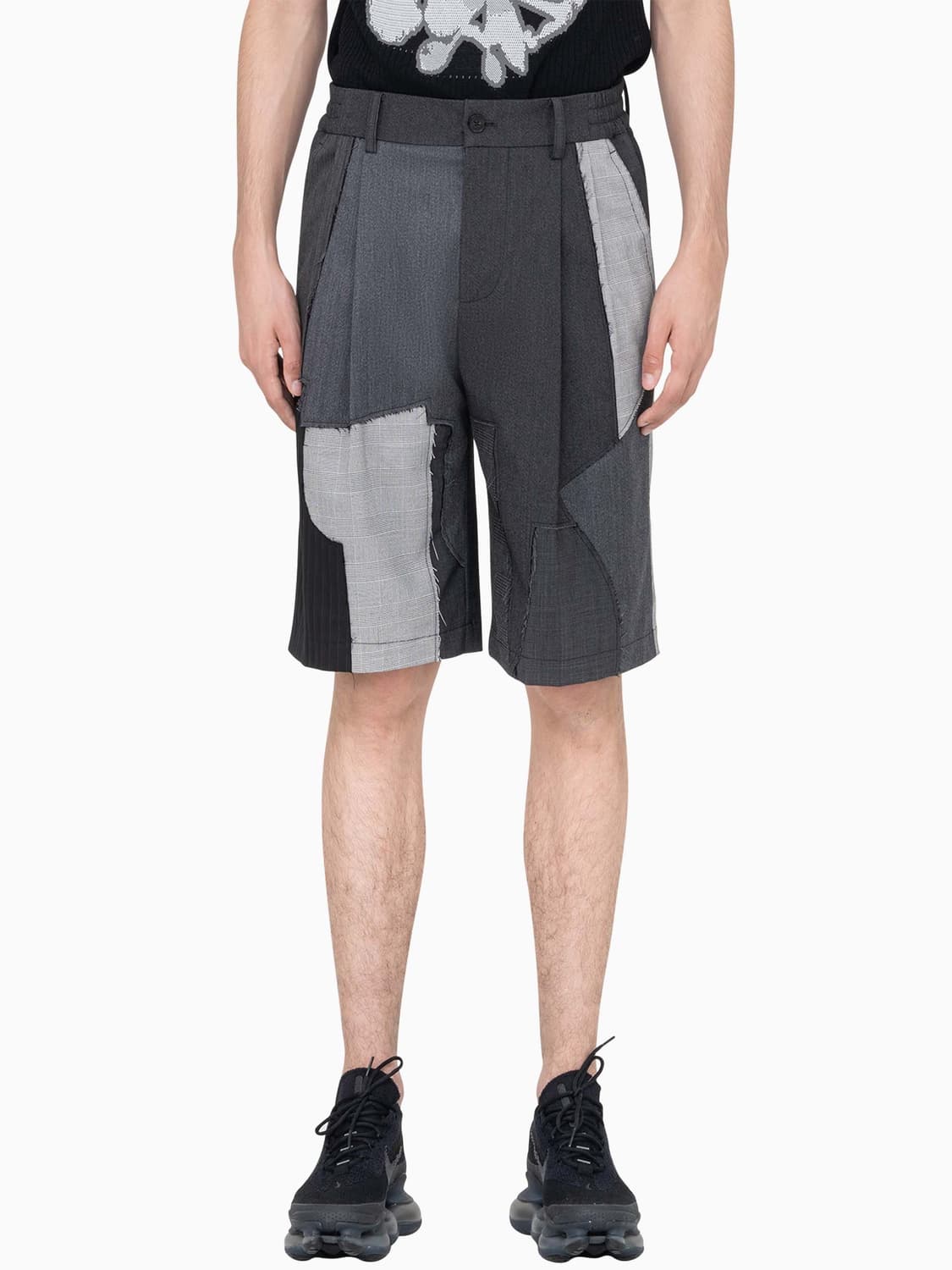 펑첸왕 패치워크 반바지 상품이미지2