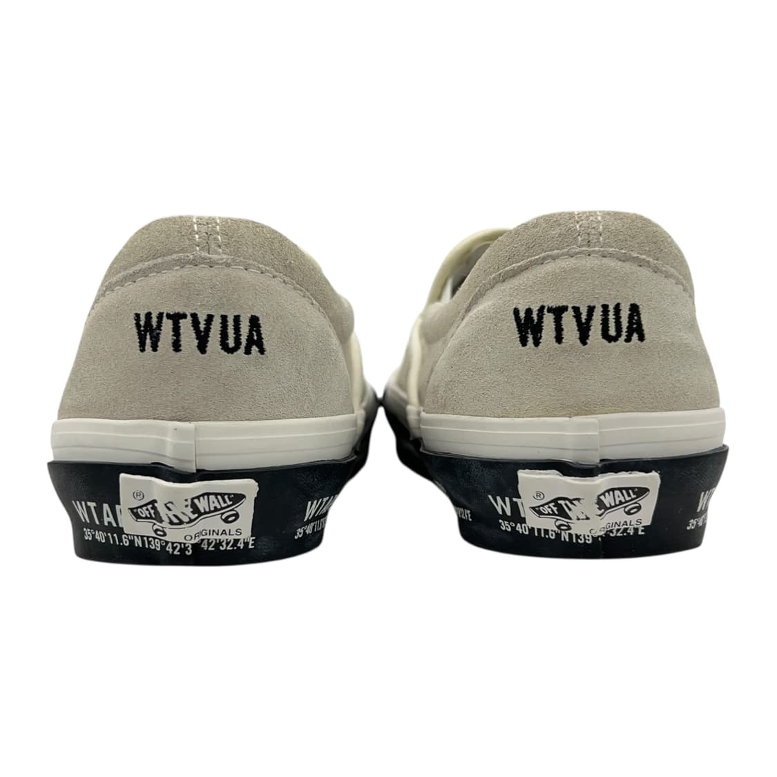 265 반스 x 더블탭스 클래식 슬립온 LX 화이트 블랙 상품이미지5