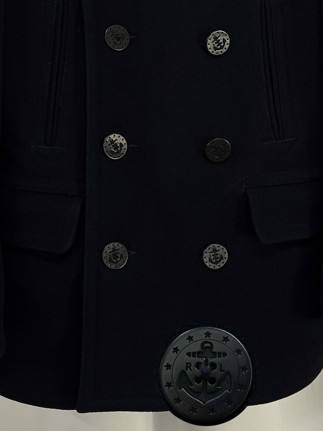 폴로 랄프로렌 Naval usn 아카데미 딥네이비 울 피코트 자켓 상품이미지6