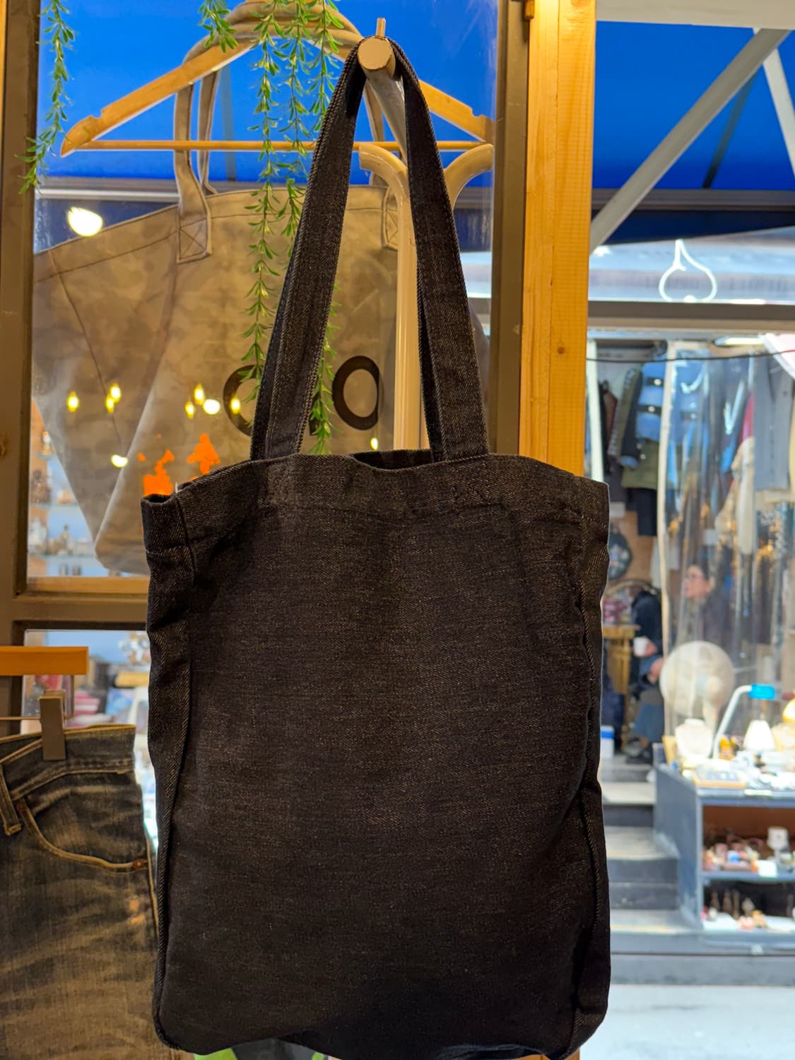 아페쎄 데님 토트백 상품이미지2