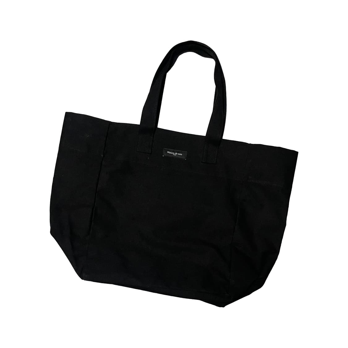 메종 드 누아 그하베 빅 토트백 블랙 상품이미지4