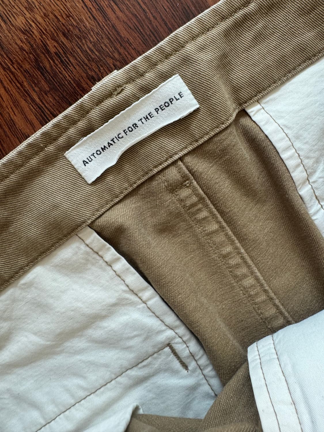 오토매틱포더피플 치노팬츠 상품이미지5