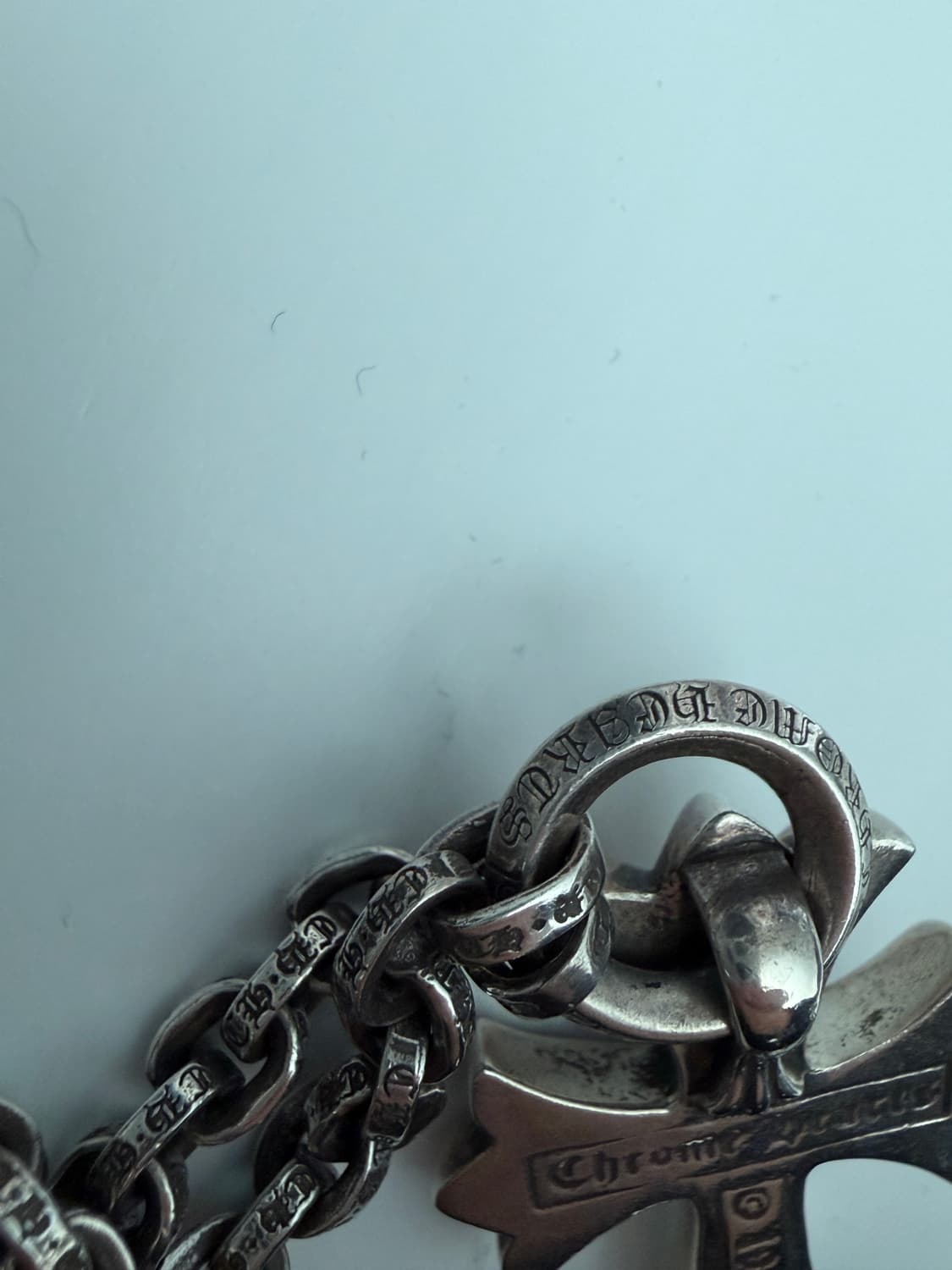 크롬하츠 타이니 크로스 페이퍼 체인 일체형 30인치 상품이미지5