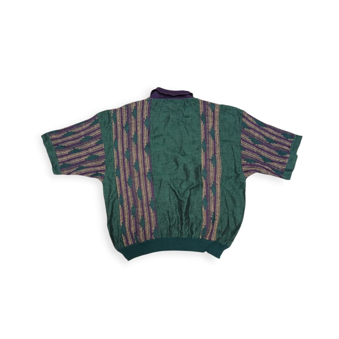 San valentino 린넨 그린 니트 상품이미지2