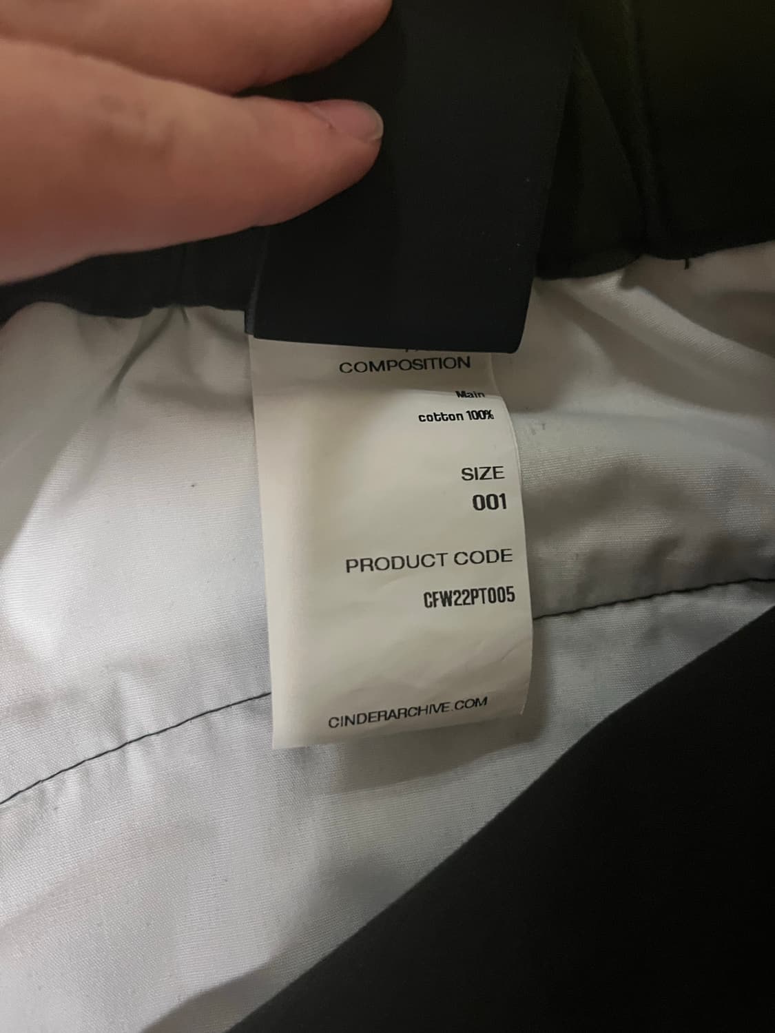 신더 카고팬츠 1 size 상품이미지3