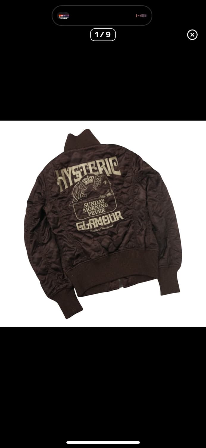 히스테릭글래머 퀼팅 점퍼 상품이미지1