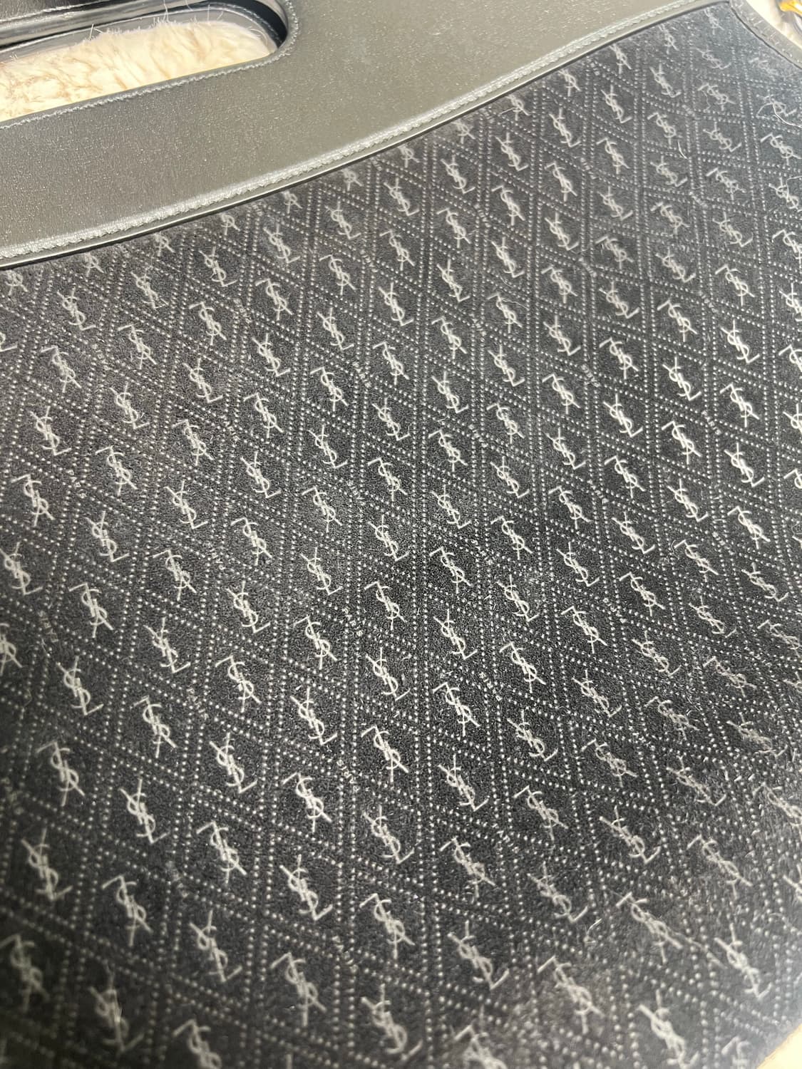 생로랑 / 스웨이드 엠보 콤비 토트백 상품이미지9