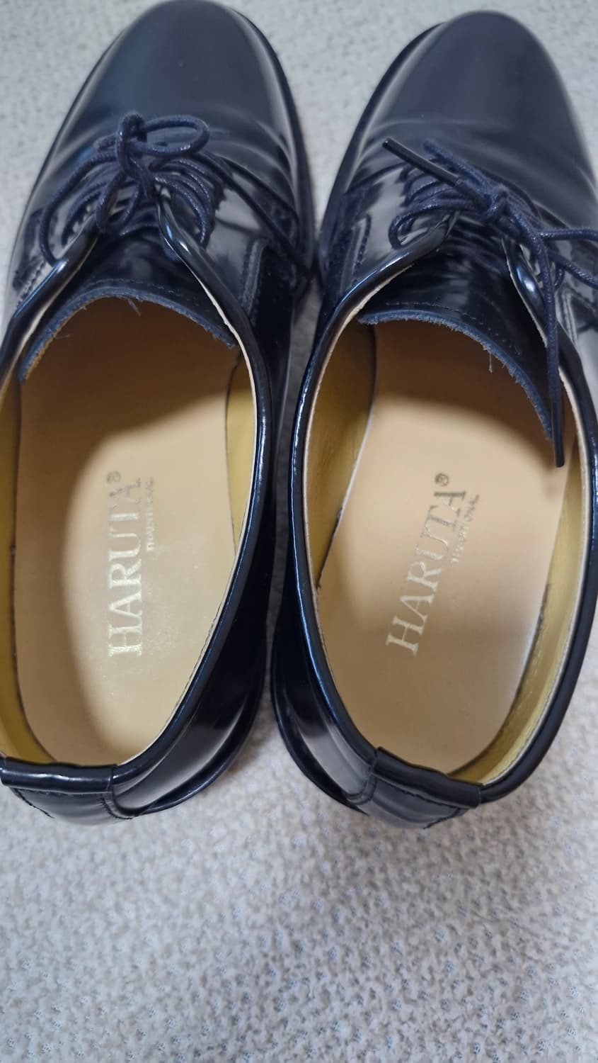 하루타 유광 더비슈즈 260 상품이미지4