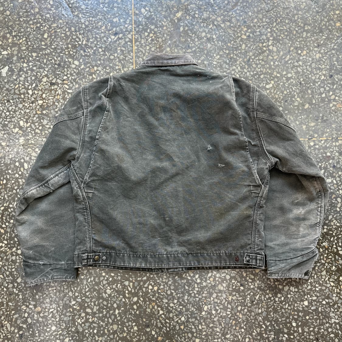 00s USA 칼하트 J97 MOS 샌드스톤 디트로이트 자켓 XL-R 상품이미지2