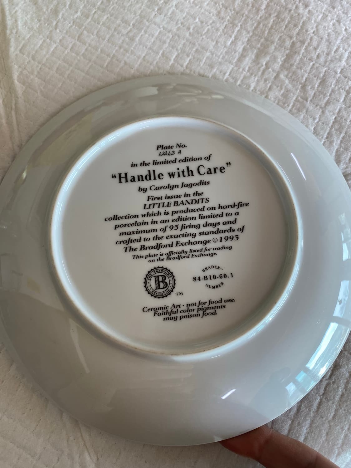 미국 빈티지 장식 접시 그릇 소품 상품이미지3