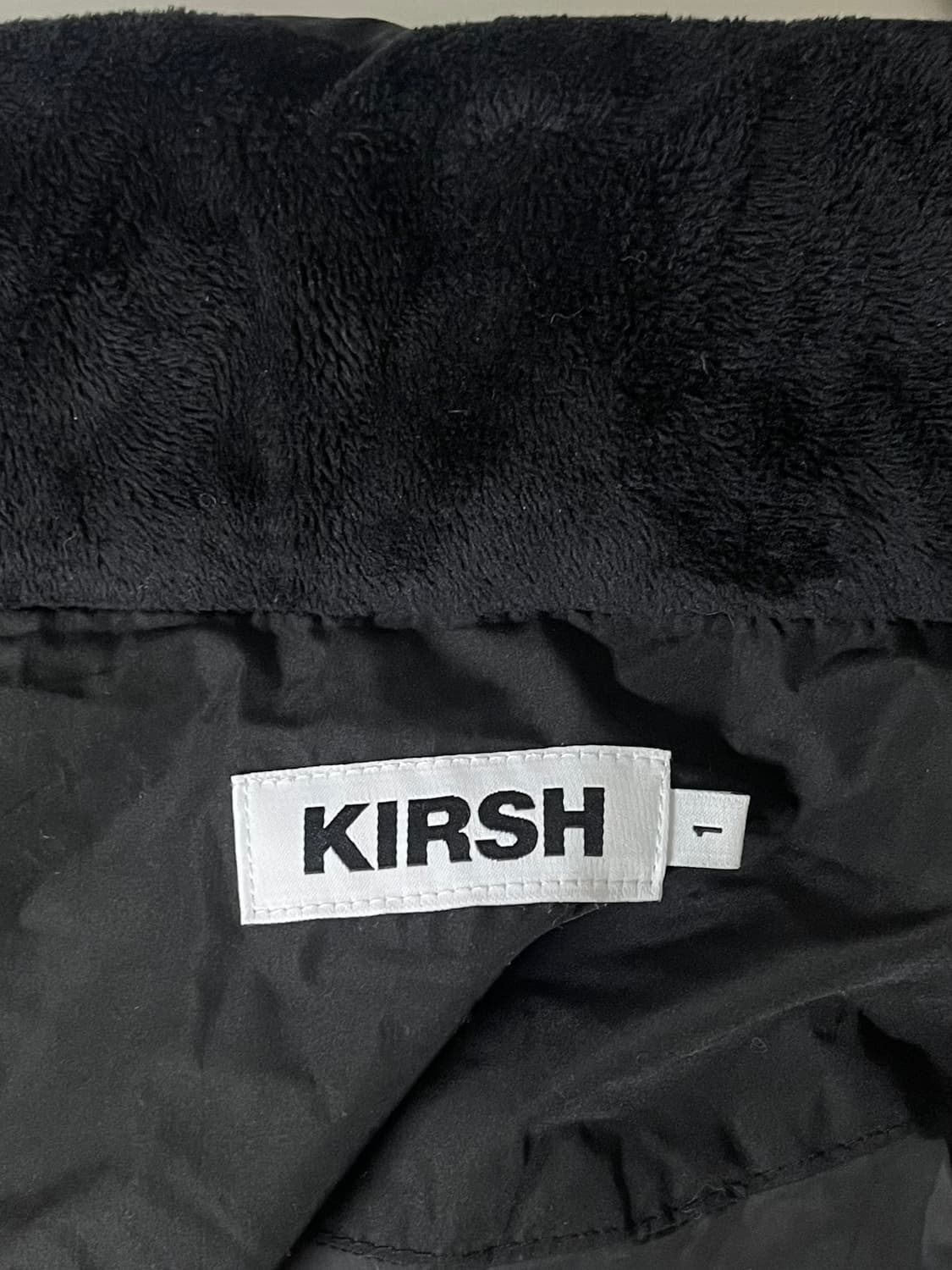 1) 키르시 체리 롱패딩 블랙 상품이미지5