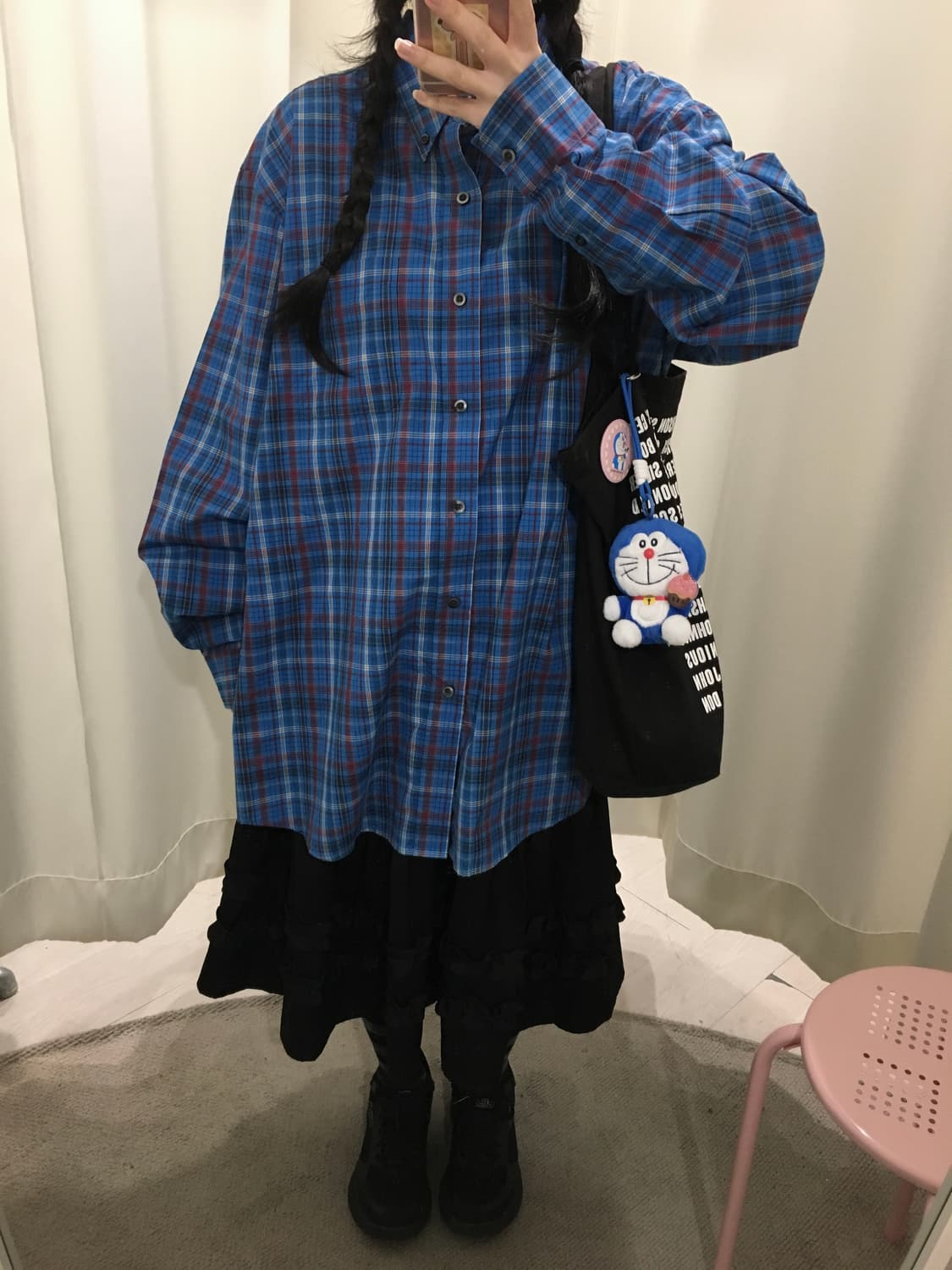 saddlebred check shirt 상품이미지3