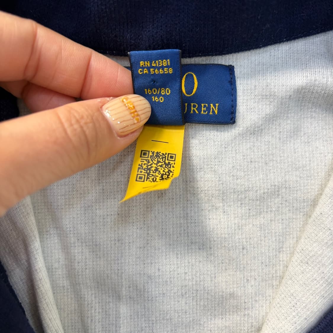 L 폴로 랄프로렌 여성 반집업 긴팔 니트 0407J 상품이미지3