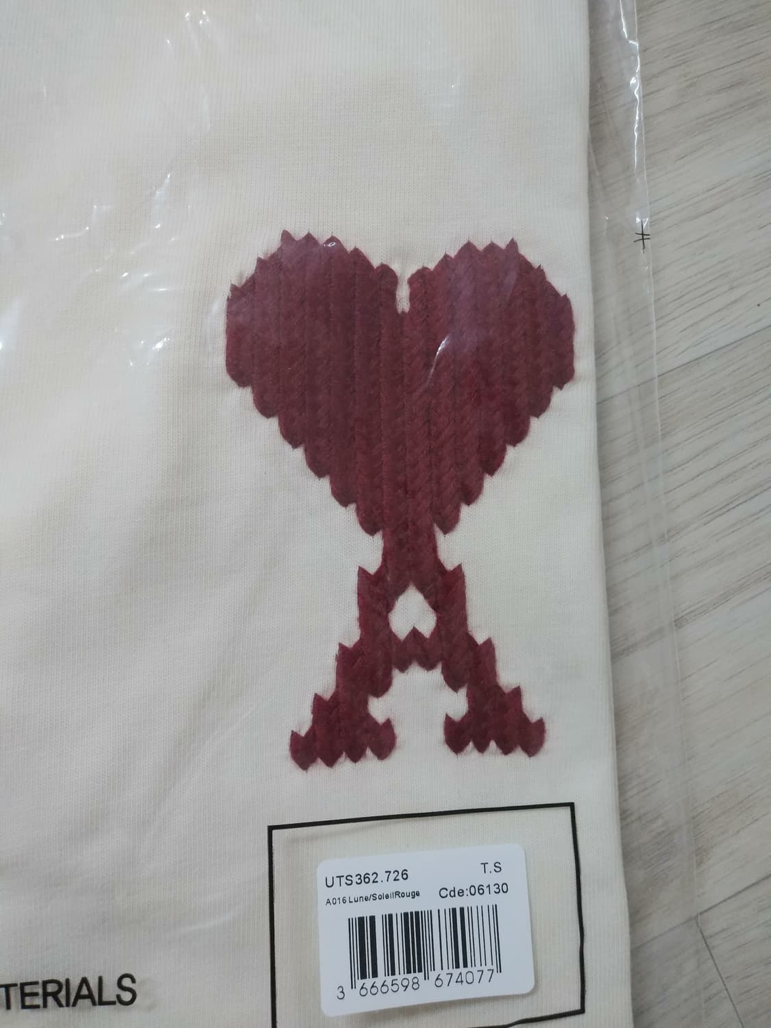 (S) 아미 빅로고 니트 반팔 상품이미지2