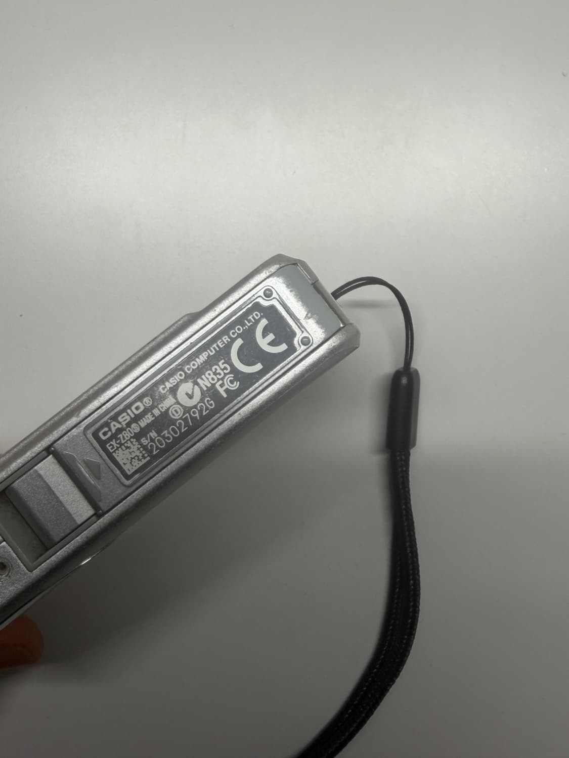 Casio 엑슬림 카시오 z80 실버 디지털 카메라 상품이미지2