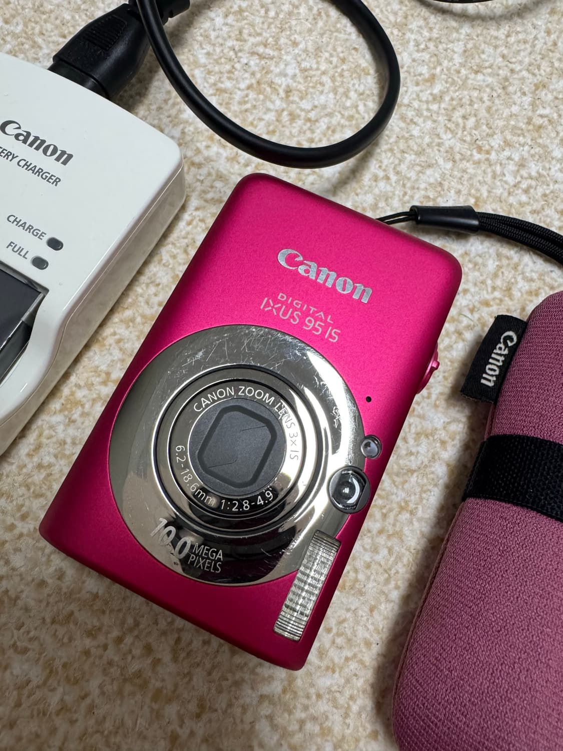 캐논 IXUS 95IS 핑크 레트로 디카 상품이미지9