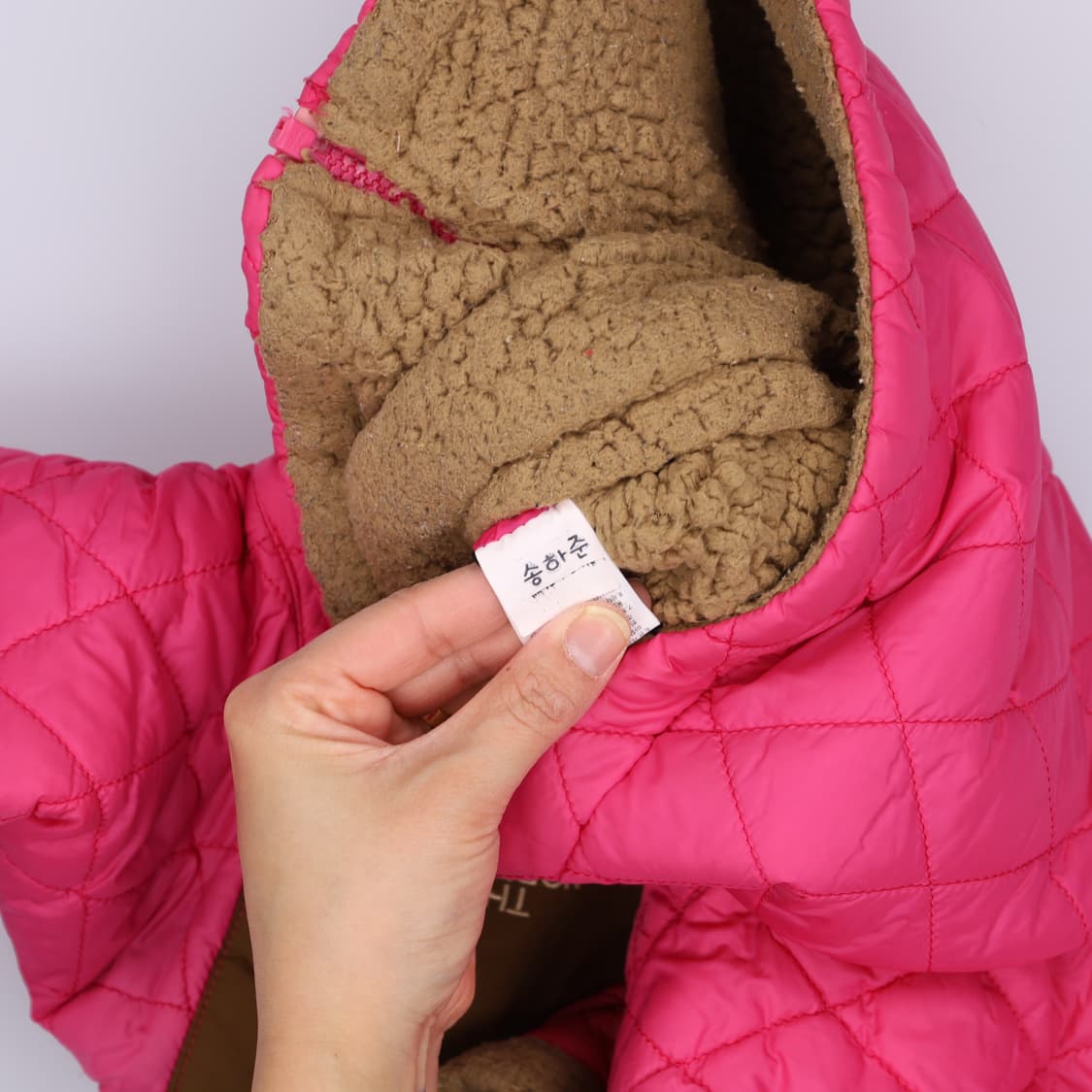 110 노스페이스 키즈 리버시블 패딩 0224H1 상품이미지7