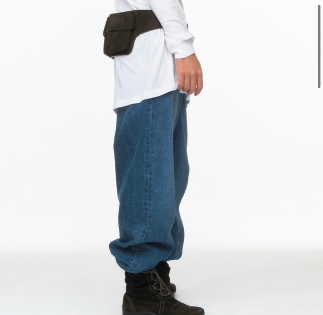 리포스 스웨이드 벨트백 브라운 상품이미지2