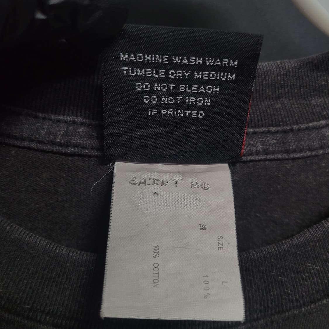 세인트미카엘 X 하지메 소라야마 빈티지 가먼트다잉 아카이브 셔츠 상품이미지7