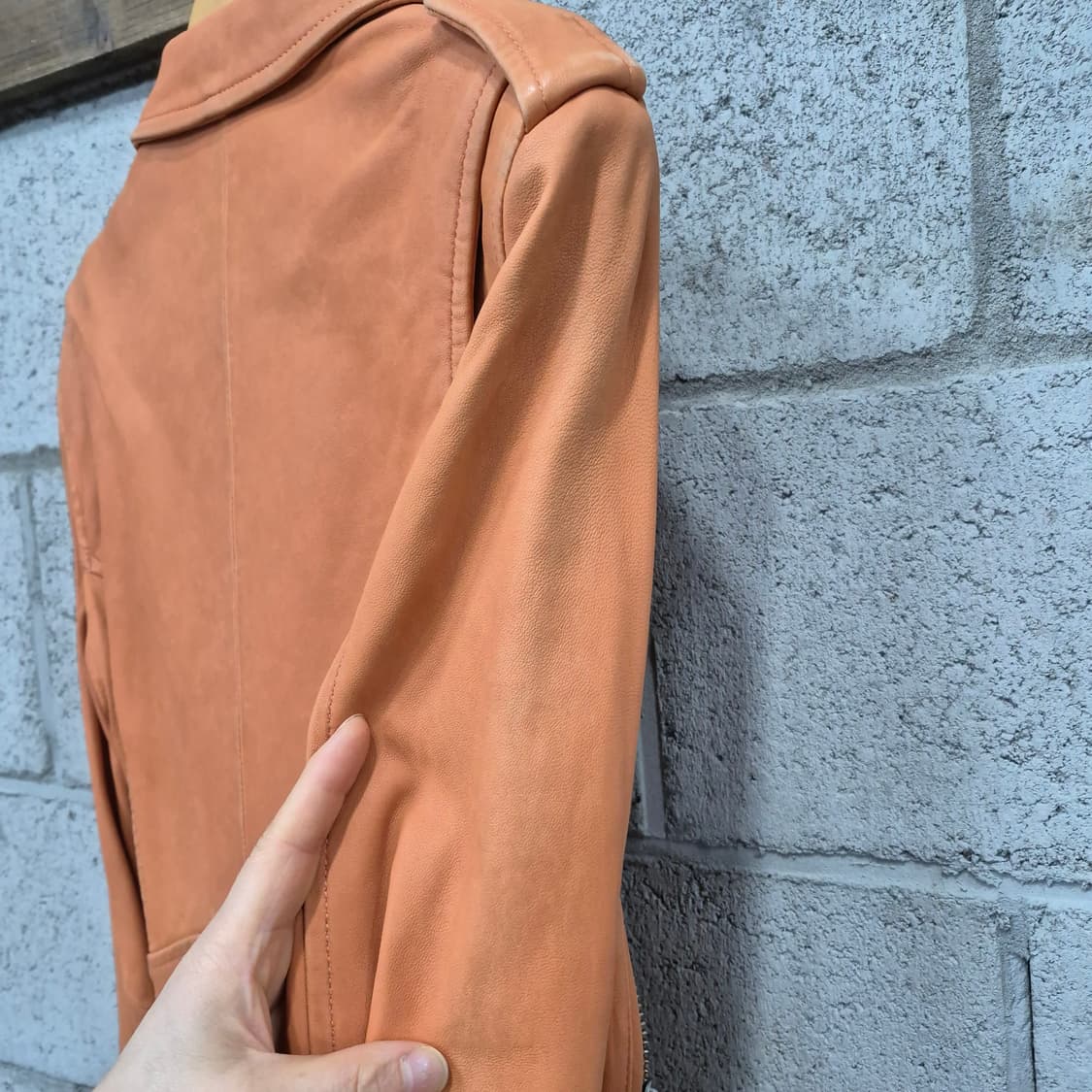 이로 양가죽 자켓 상품이미지7