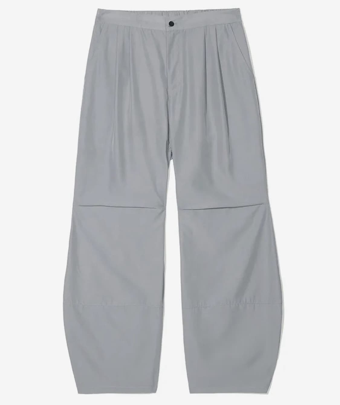 스웨트 스타디움 자켓+블랙와이드 벌룬 나일론 팬츠 그레이쉬 블루 세트 상품이미지4