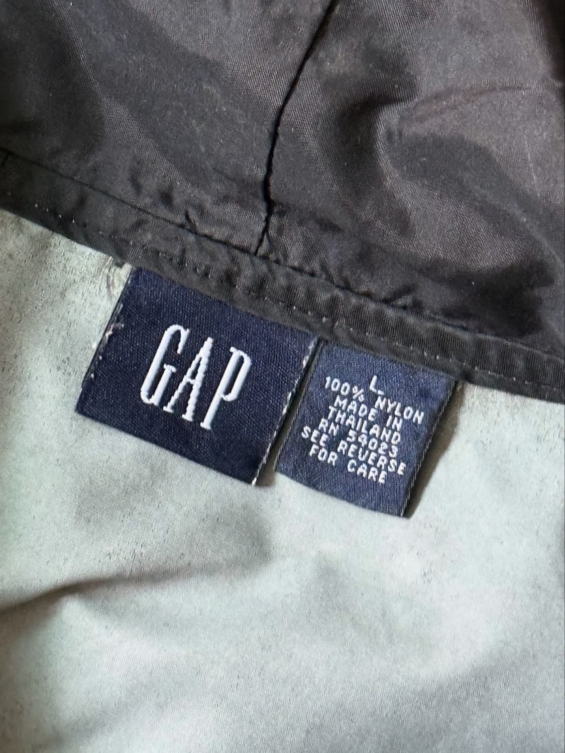 90s GAP 올드 갭 나일론 후디 아노락 자켓 (105) 상품이미지3