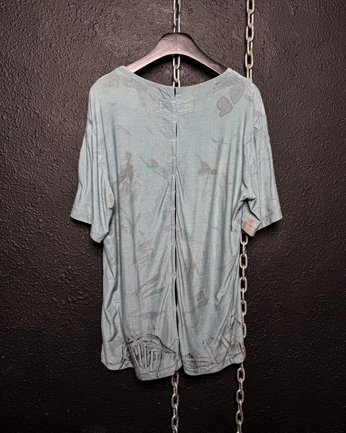 KOHSHIN SATOH Graphic slit detail T-shir 상품이미지9