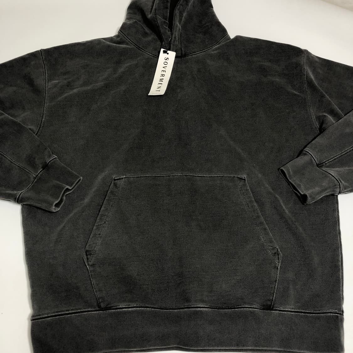새상품) 소버먼트 피그먼트 후드티 L 상품이미지5
