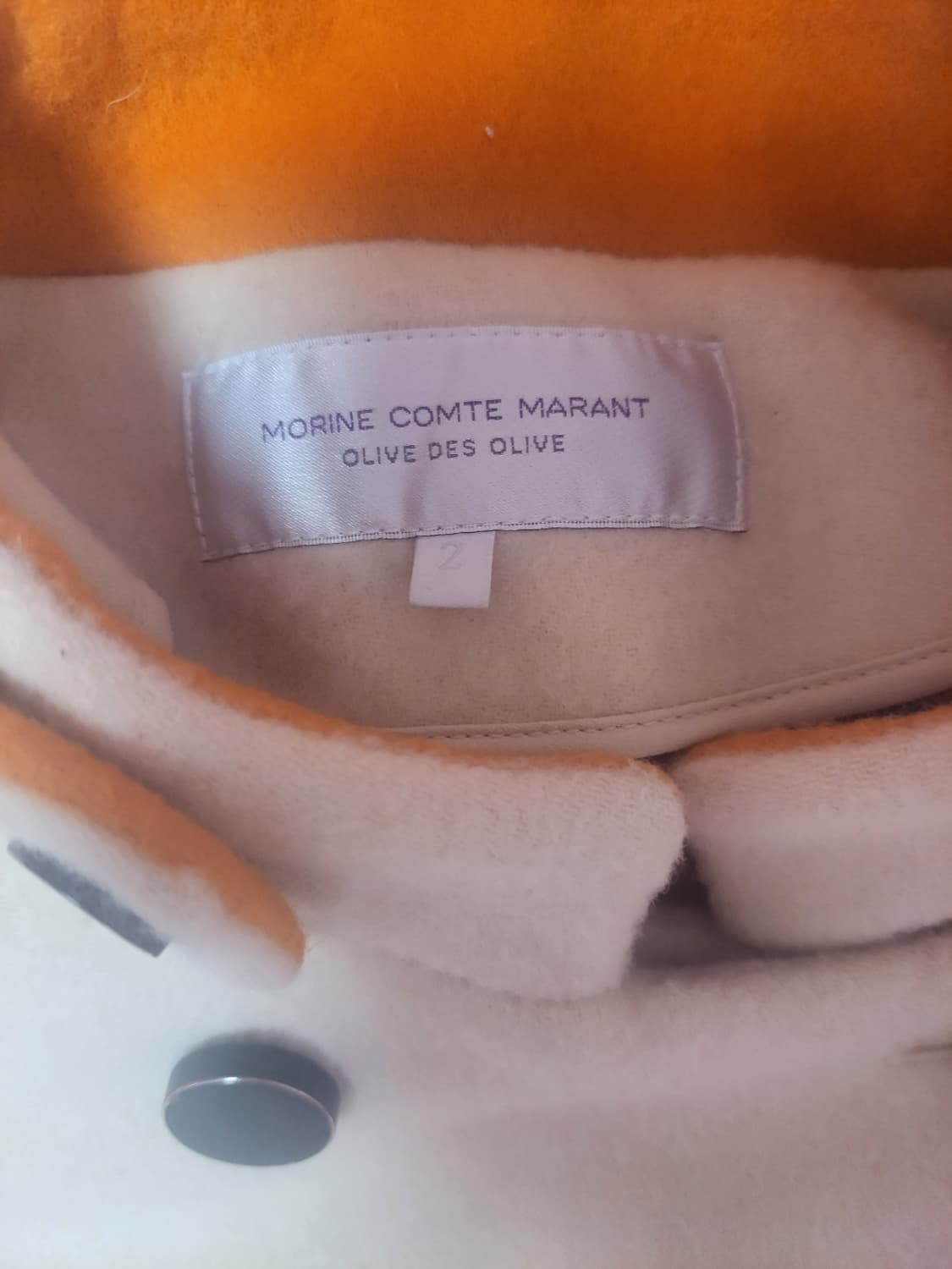 급처상태좋음!올리브데올리브 허리셔링 구찌느낌 코트자켓 레니본,오즈세컨st 상품이미지4