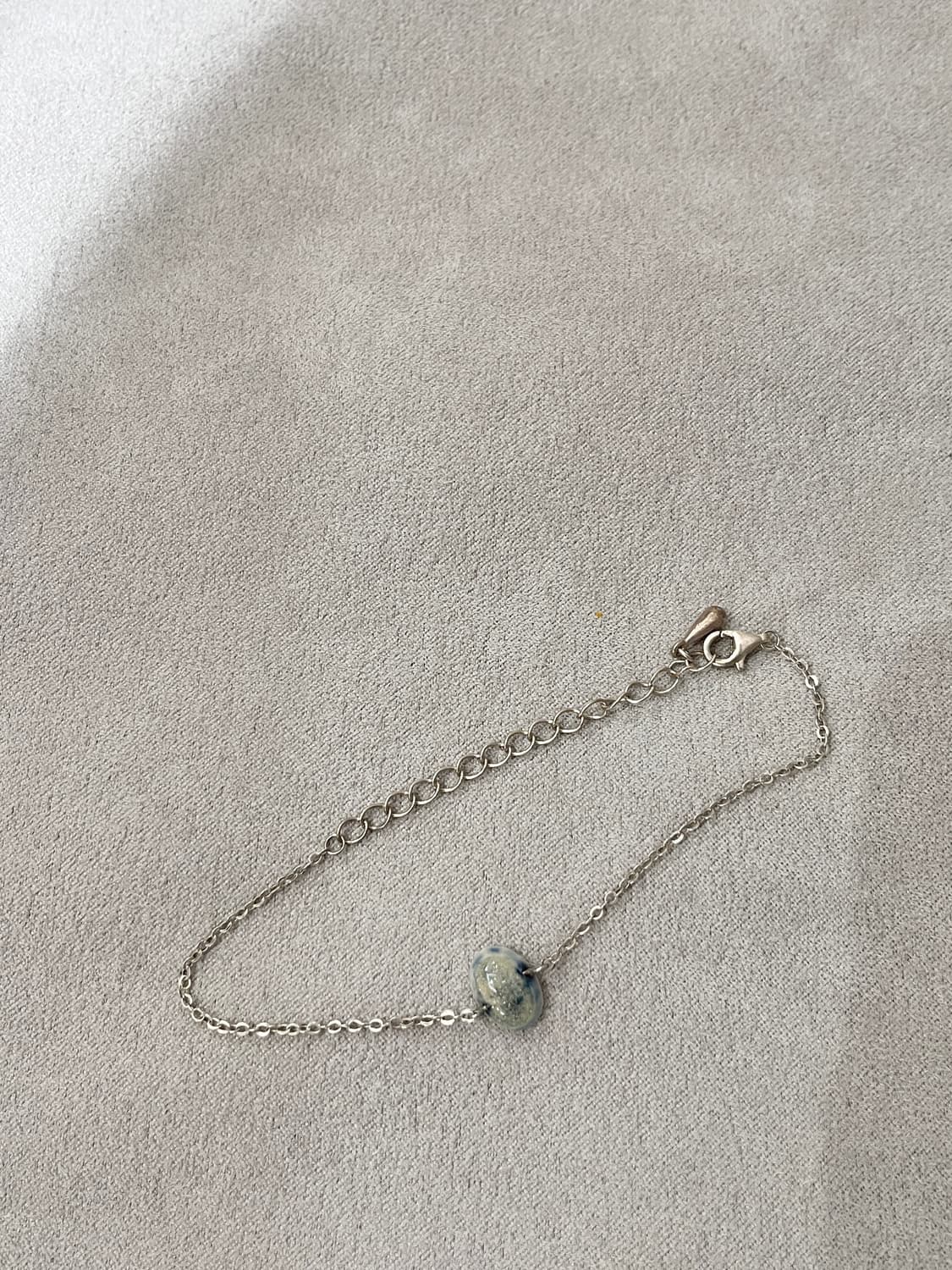 실버 925 + 도자기 성모 마리아 팔찌 상품이미지2