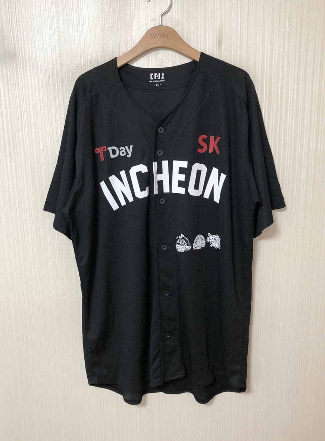 KBO SK와이번스 인천블랙유니폼/져지 XL #29 김광현 상품이미지2