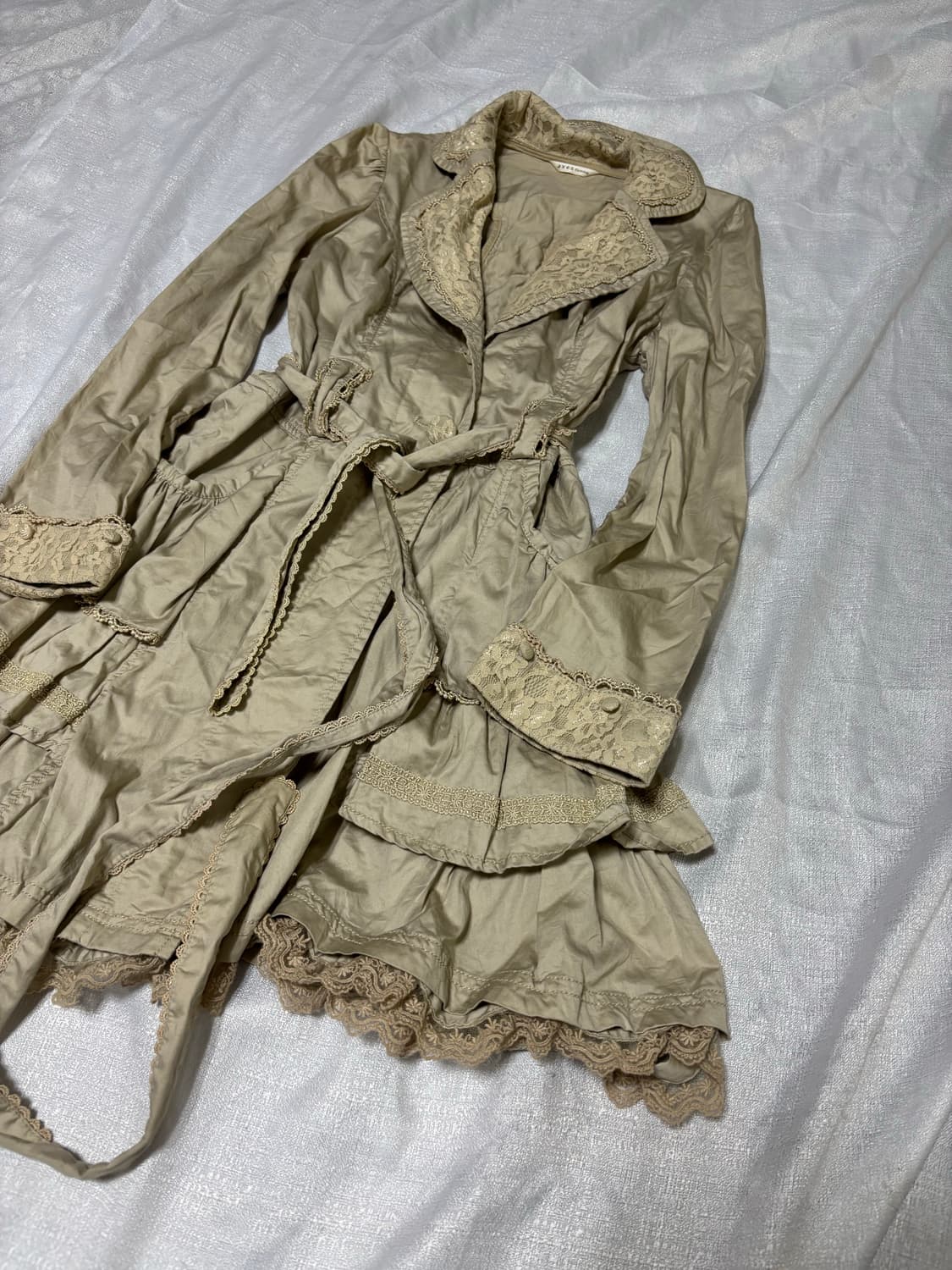 “Axes Femme” Frill Detail Dress 상품이미지2