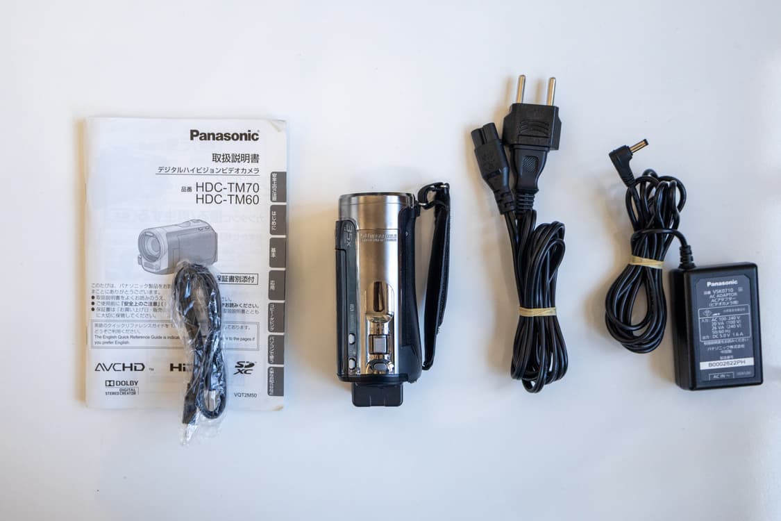 Panasonic HDC-TM70-K / 빈티지 디지털 캠코더 상품이미지9