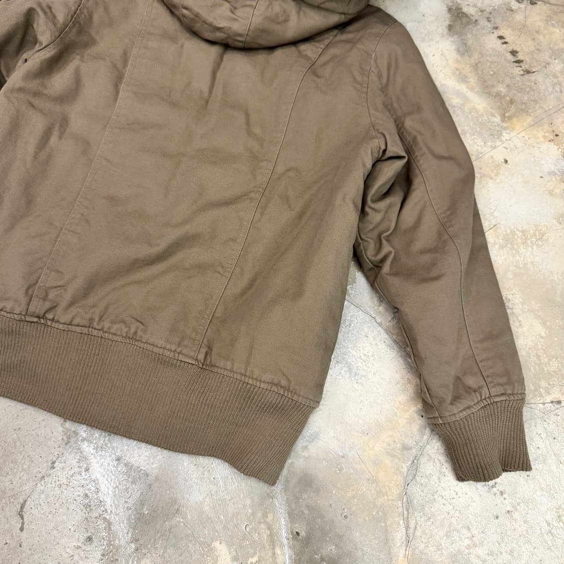 T&C Surf Design 패디드 퍼 봄버 자켓 베이지 상품이미지8