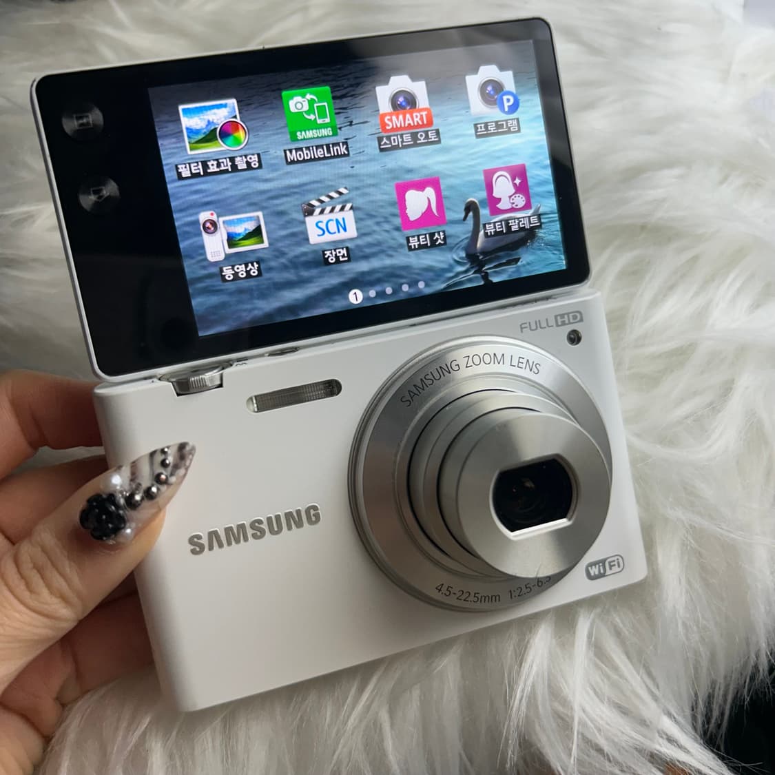 작례 ㅇ)한효주 디카 미러팝 mv900f  빈티지 디카 뉴미러팝 틸트액정 상품이미지1