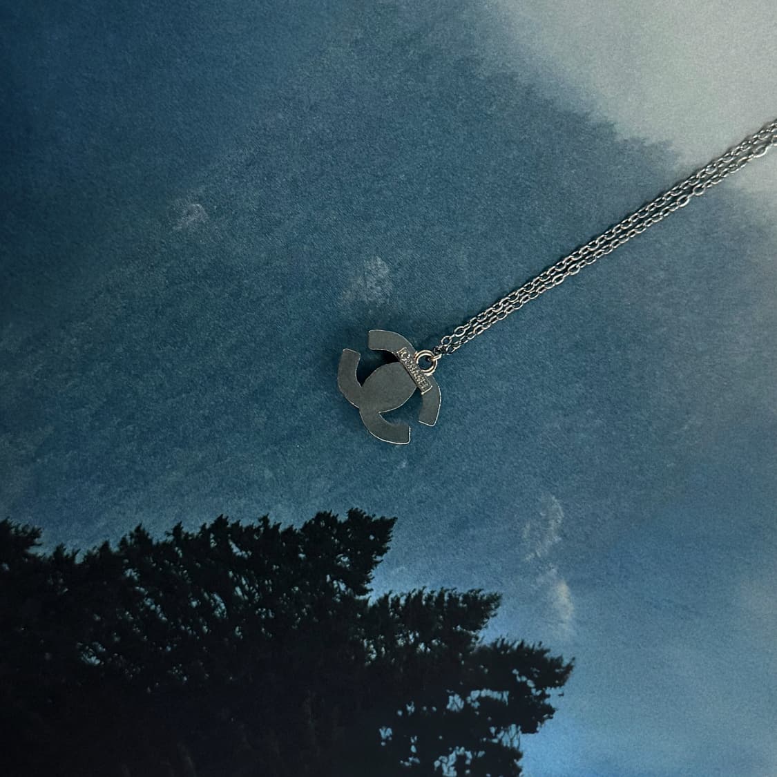 샤넬 CC 빅 크리스탈 목걸이 상품이미지3