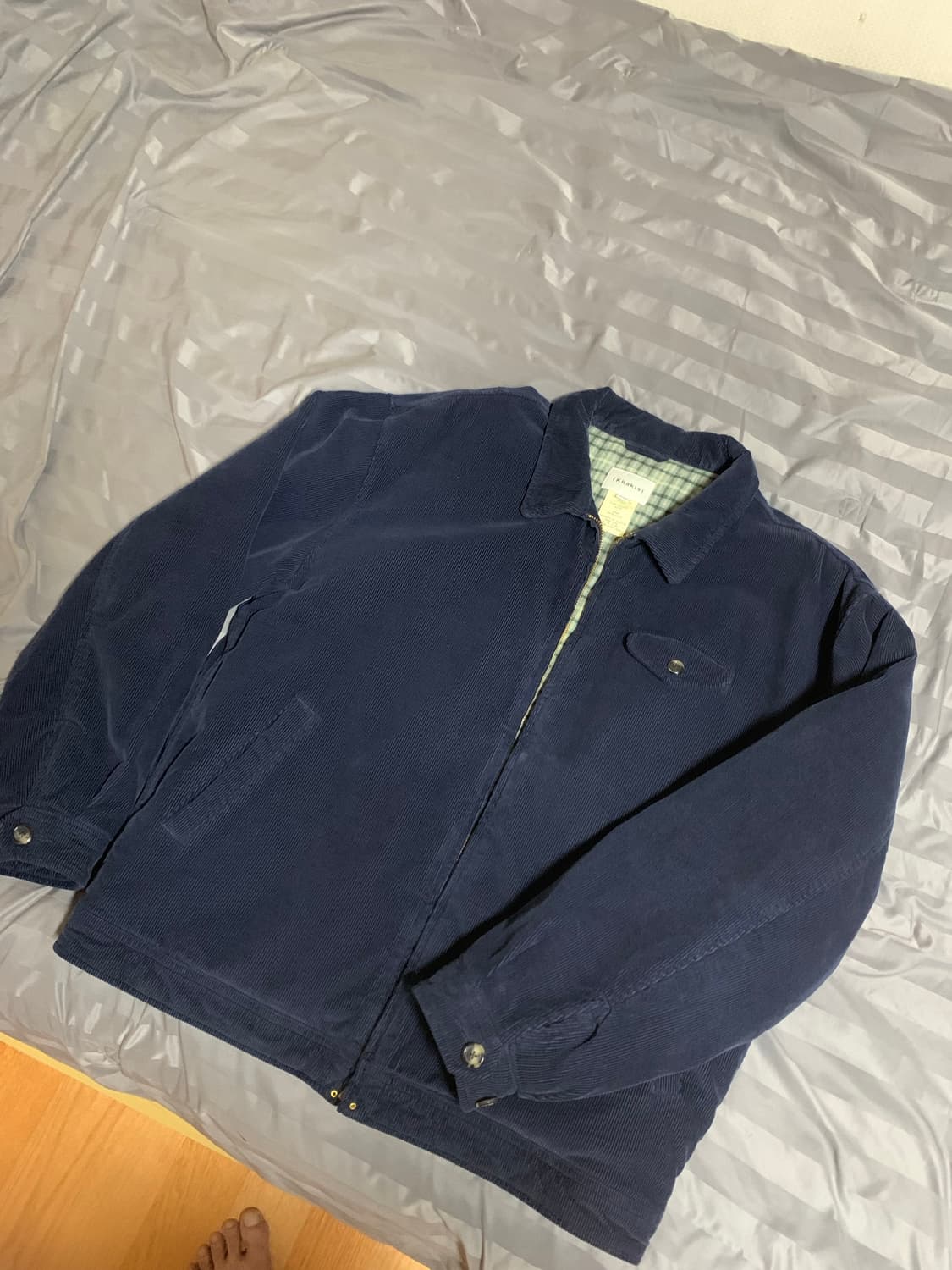 카키스 코듀로이 스윙자켓 상품이미지4