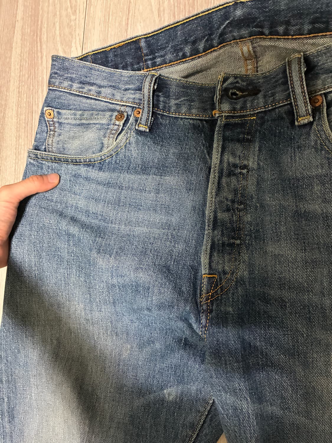 Levi’s 501 연청  상품이미지4